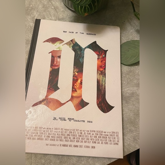 Art photography book Harris Nukem Ten days at the Mandrake Charlotte Rose poetry